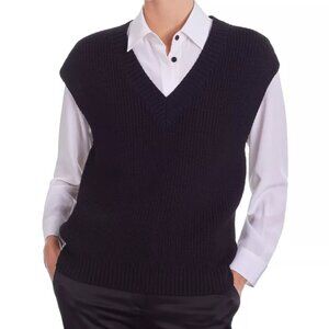 NWT The Kooples Black Wool Vest - Size 1 or Small
